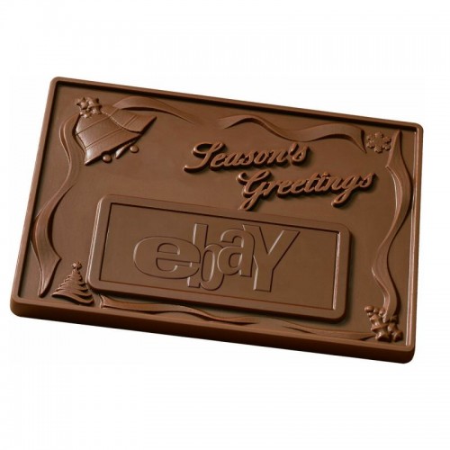 Custom 3D Chocolate Presentation Bar (1 lbs.)